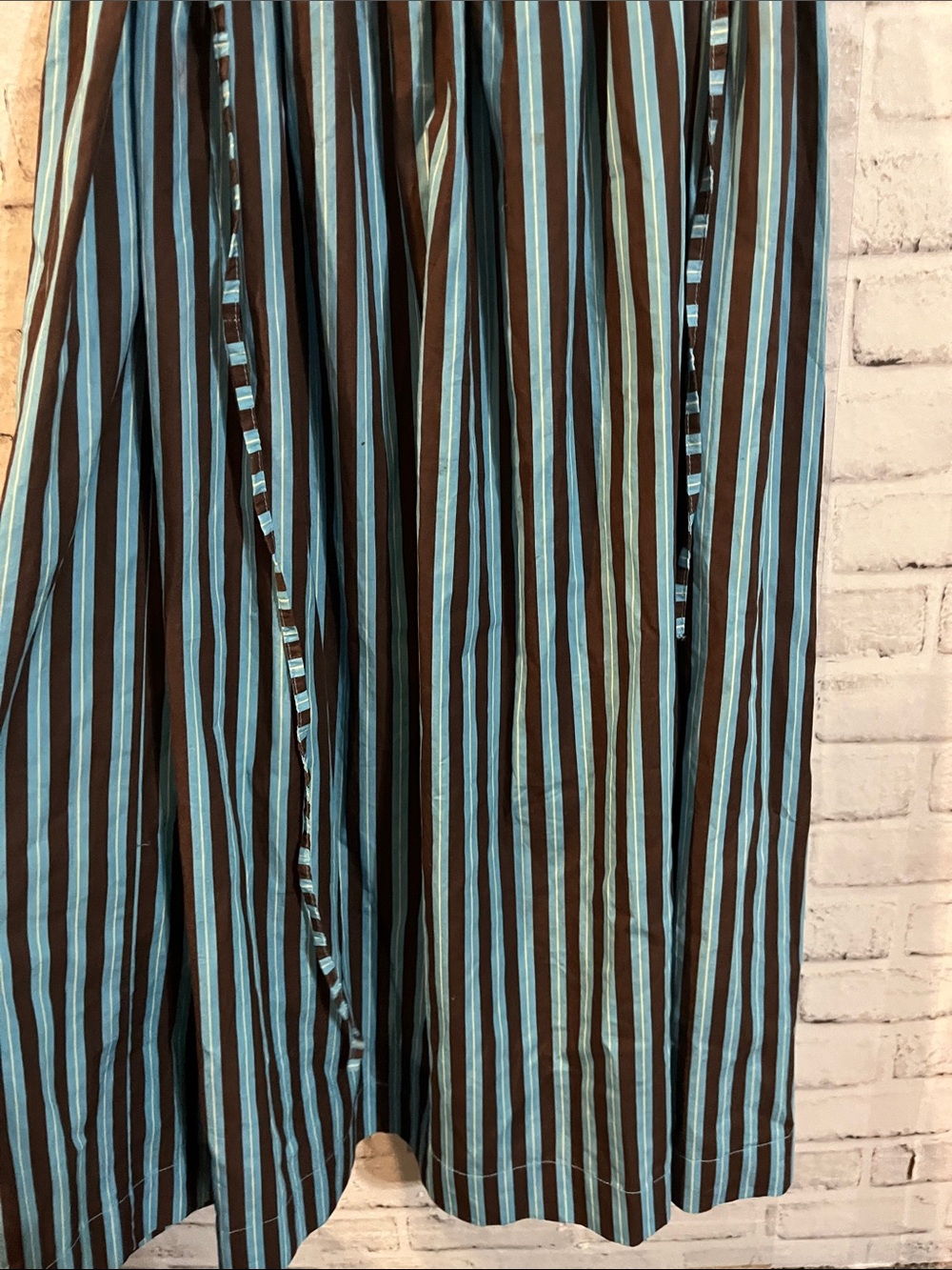 Damson Madder Angelina striped midi dress - Picture 4 of 10